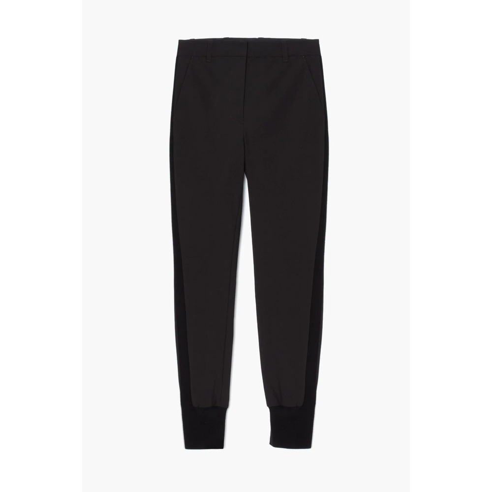 3.1 Phillip Lim Wool Jogger Pants Womens 0 Black Lightweight Tapered